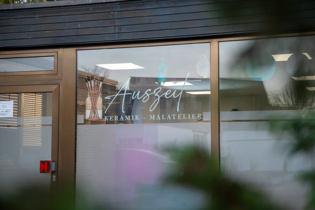 Das Malatelier Auszeit in Gronau von außen