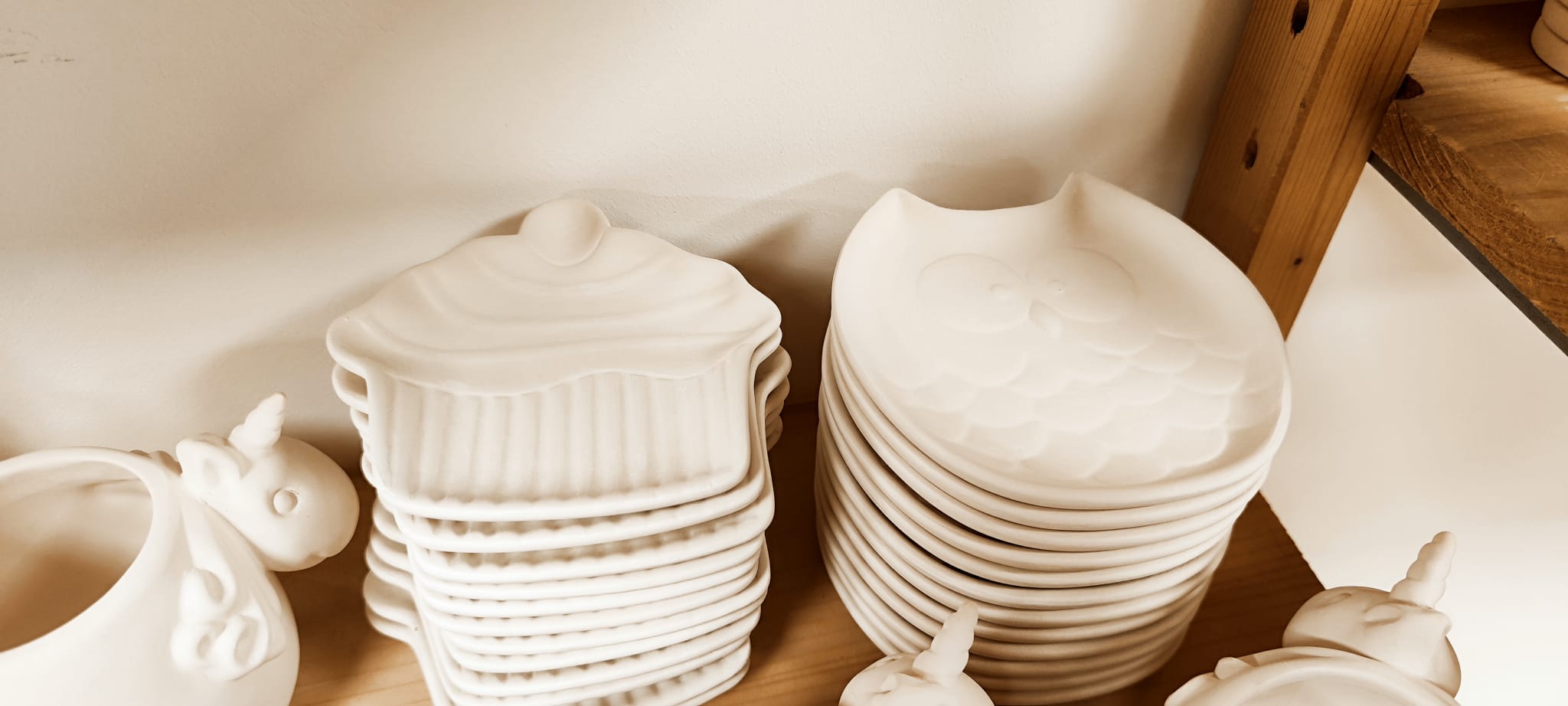 Teller – Keramik bemalen im Atelier Auszeit Gronau